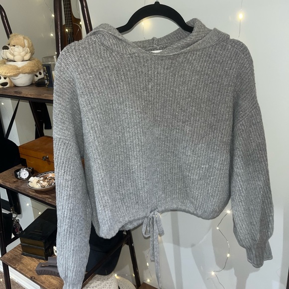 AMERICAN EAGLE Tie Up Hoodie S - Picture 2 of 2